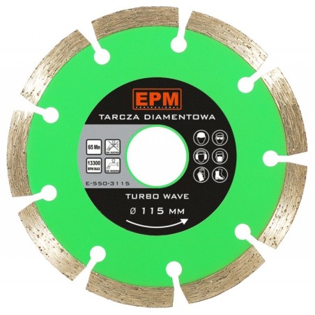 Tarcza diamentowa segmentowa 115mm