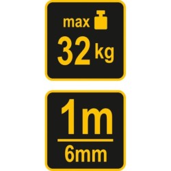 Waga sprężynowa 32kg z miarką zwijaną